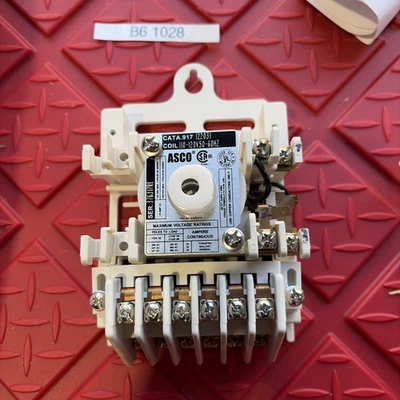 ASCO 917122031 12 POLES LIGHTING CONTACTOR 110-120V Coil NEW - Image 1 of 4