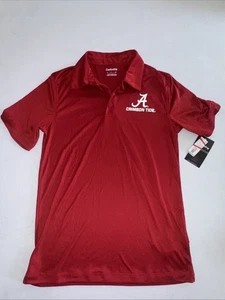 Fesselndes Gr. S rot Alabama Crimson Tide NCAA Herren Polo Sport Active Shirt - Bild 1 von 5