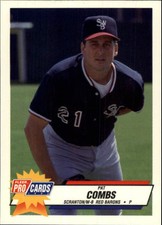 1993 Scranton/Wilkes-Barre Red Barons Fleer/ProCards #2540 Pat Combs