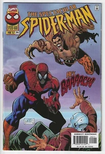 SPECTACULAR SPIDERMAN #244 (1976) 1ST FULL APP. ALEXEI KRAVINOFF ~ NEAR MINT 9.4 - Picture 1 of 2