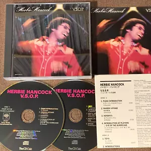Mail order-only HERBIE HANCOCK V.S.O.P. JAPAN CD FCCP 41112~3 w/ PS + INSERT - Picture 1 of 10