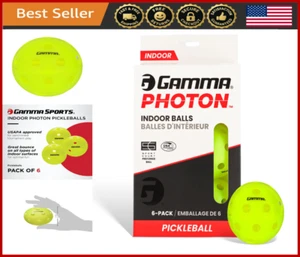 Indoor Pickleballs 26 Löcher USAPA zugelassen hohe Sichtbarkeit robuste Optik grün - Bild 1 von 8