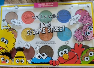 Limited Edition Wet N Wild  Sesame Street Palette For Eye And Face NEW! - Picture 1 of 1