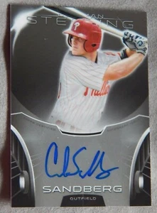 Philadelphia Phillies Cord Sandberg Signed 2013 Bowman Sterling Auto Card Qty. - Picture 1 of 1