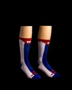 Cuban Warrior Flag. 6" Men's & Women's cycling sock with compression. - Picture 1 of 8