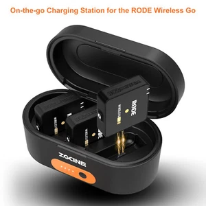 ZGCINE Charging Case Box Power Bank for Rode Wireless Go II/I Microphone System - Zdjęcie 1 z 8
