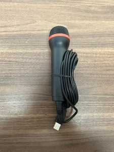 Wired USB Black And Red Microphone For Rockband And Guitar Hero Games 7E - Picture 1 of 3