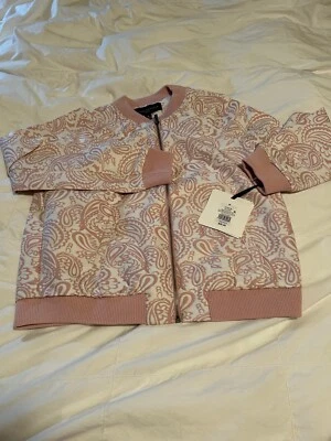 NEW Victoria Beckham Zip Up Bomber Jacket M Size and Size 8 Shorts - Image 1 of 4