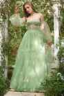 Off The Shoulder Fairy Prom Dress Sweetheart Floor Length Party Sweet 16 Dress 