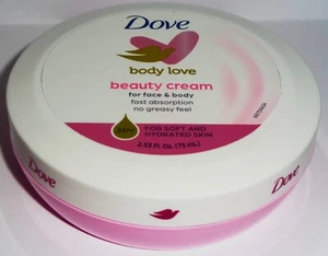 Dove Body / Face Love Moisturizing Beauty Cream 24Hr. Menge 1 bis 6 (2,53 Oz) * - Bild 1 von 5