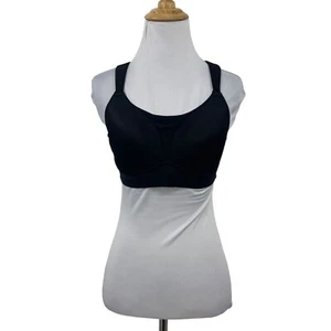 Lucy Wireless Padded Sports Bra Womens 36 B Racerback Back Adjustable Clasp - Picture 1 of 12