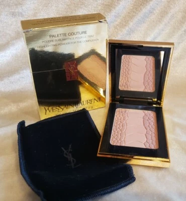 Paleta de alta costura YVES SAINT LAURENT YSL tez en polvo iluminadora .31 oz Foto 1 de 4