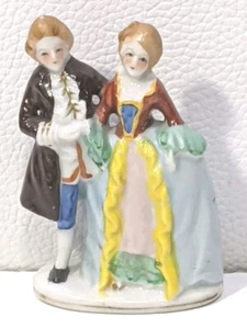 Estatuilla de mujer victoriana colonial Japón ocupado porcelana 1947-1952 - Imagen 1 de 5