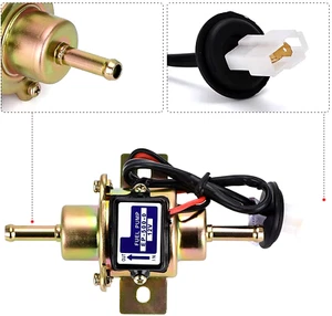 BOMBA DE COMBUSTIBLE GASOLINA ELÉCTRICA 12V POSI FLOW ESTILO WEBER 32/36 ZETEC BANGER OVALADA - Imagen 1 de 10