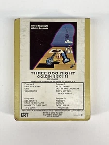 Three Dog Night – Golden Bisquits - 8 Track Tape GRT – V 8023-50098 NICE CASE! - Picture 1 of 10