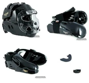 ProForce Thunder Sparring Gear Set Head/Shield Hand Foot Mouth Youth Adult TKD - Picture 1 of 3
