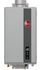 Rheem Tankless Indoor Liquid Propane Water Heater Mid-Efficiency 9.5 GPM - Picture 1 of 3