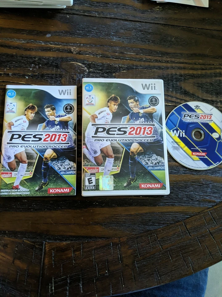 Pro Evolution Soccer 2013 Nintendo Wii completo testado e funcionando - Imagem 1 de 1