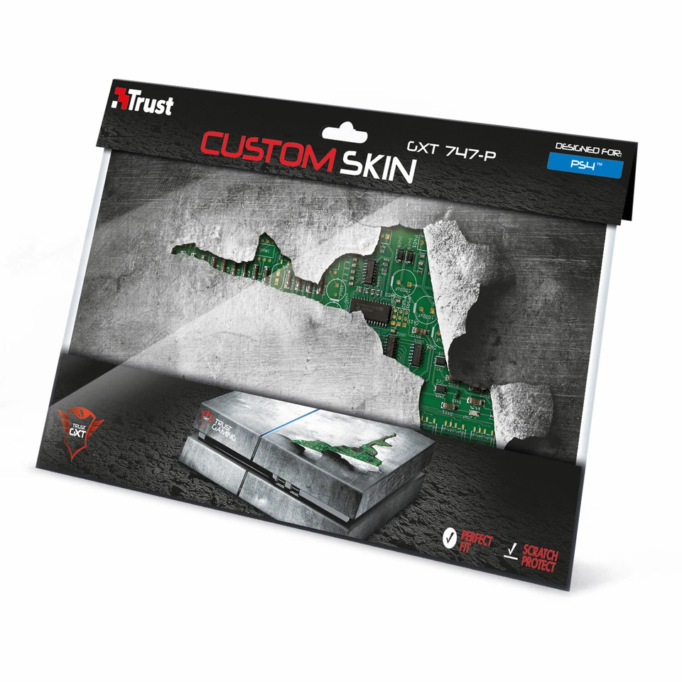Trust GXT 747-P Pellicola Protettiva Individuale Per PS4 Nera Foto 1 de 1