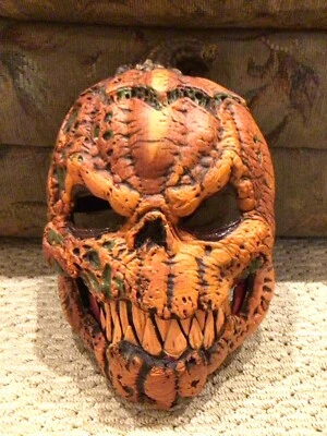 Dark Harvest Pumpkin - Ani-Motion Mask - Halloween Costume Accessory - Image 1 of 4