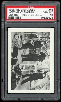 1985 FTCC The Three Stooges #19 How Many Shorts did the Stooges Make... PSA 10 - Image 1 of 4