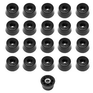 20 PIES DE GOMA REDONDOS EXTRA ALTOS PEQUEÑOS .750 W x .437 H - HECHOS EN EE. UU. / ENVÍO GRATUITO - Imagen 1 de 6