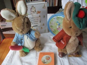 Vintage Eden Frederick Warne Beatrix Potter Benjamin Bunny w/ coat & Hat Plushg - Picture 1 of 12