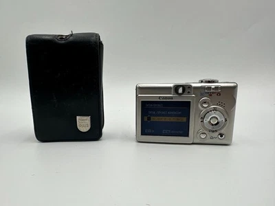 Canon IXUS 40 PowerShot SD300 Digitalkamera 4MP – Getestet - Bild 1 von 4