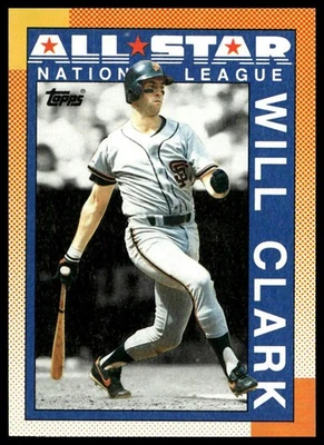 1990 Topps #397 Will Clark [GOATCARDS] - Image 1 of 2