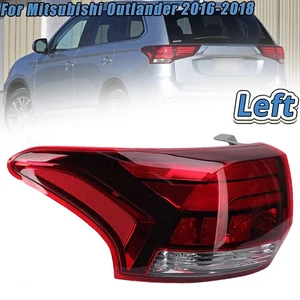 Left LED Tail Light For Mitsubishi Outlander 2016-2018 Outer Rear Brake Lamp - Picture 1 of 12