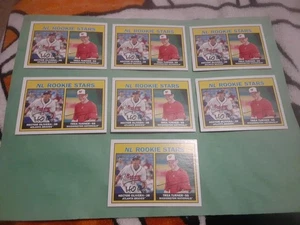 7 2016 Topps Heritage NL Rookie Stars #180 Trea Turner/Olivera SP ROOKIE RC - Imagen 1 de 15