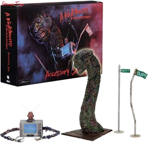 Neca NIGHTMARE ON ELM STREET ZUBEHÖRSET 7 ZOLL MASSSTAB DIORAMA FREDDY KRUEGER - Bild 1 von 10