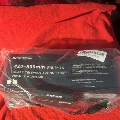 Benoison 420-800mm F/8.3~16 Telephoto Lens - Image 1 of 4