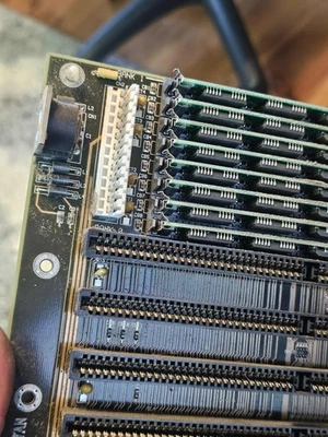 PLACA MADRE ISA 16 BITS VINTAGE FIC 4386-VC 386-486 CON 486SX y Mem ISA VLB + Foto 1 de 4