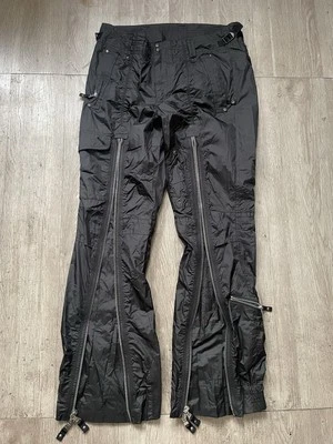 Raro Ralph Lauren Etiqueta Negra Táctica Cremallera Pantalones Talla 34x32 Bondage Punk De Colección Lo Foto 1 de 4