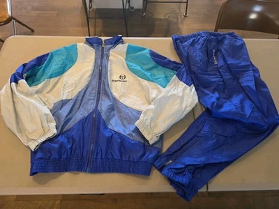 VINTAGE Sergio Tacchini Men's Tracksuit  - Image 1 of 4