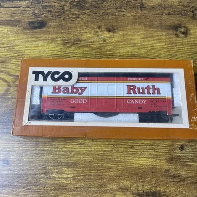 TYCO 902-1 Baby Ruth Candy Bar Box Car w/ Chug Chug Sound Boxed HO Scale 1970s - Image 1 of 4