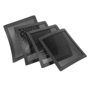 4 Pcs Staubnetz Staubsichere Computerlüftergrills Staubdichte Netzabdeckung - Bild 1 von 12