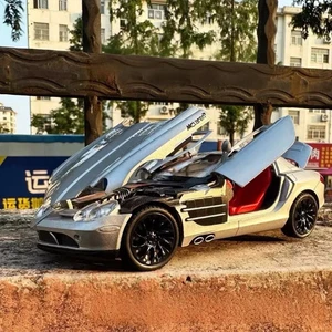 1:24 Benz SLR 722S Alloy Sports Car Model Diecast Metal Track Racing Car Vehicle - Picture 1 of 28