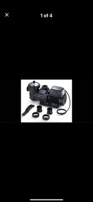 Hysum Pool Pump1.5HP Variable Speed 22OV 7926 GPH Above Ground Swimming - Image 1 of 4