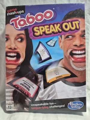 Taboo/Speakout: A Mashup of Two Classic Games Twice as Much Fun By Hasbro Gaming - Image 1 of 2