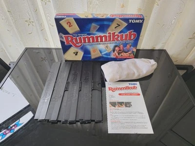 ⭐️ Vintage Tomy 1995 RUMMIKUB Retro Family BOARD GAME - COMPLETE ⭐️ - Image 1 of 4