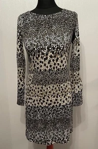 Damen Boden Kleid Animal Print Größe UK 8L - Bild 1 von 4