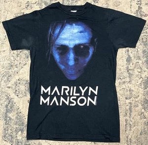 Marilyn Manson Graphic T Shirt 2012 Hey Cruel World Tour? Mens Size Small - Picture 1 of 8