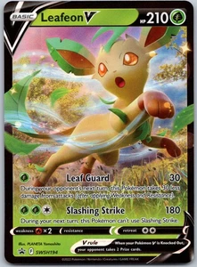 Leafeon V - SWSH194 SWSH: Sword & Shield Promo Cards - Promo NM Holo - Picture 1 of 2