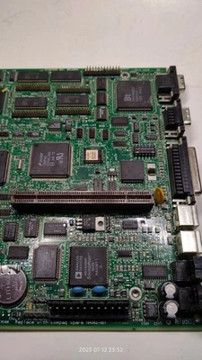 Slot 1 atx chaintech ct-6esv motherboard (440ex) int. vga & audio+cpu - Image 1 of 4