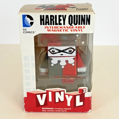 Harley Quinn DC Funko Vinyl3  Interchangeable Magnetic Vinyl Approx 2" Figure - Image 1 of 4