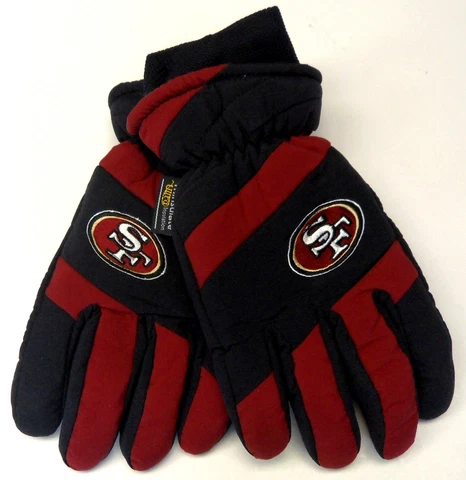NWT NFL San Francisco 49ers Grossman Vintage Men's Winter Ski Gloves NEW!! Cover
