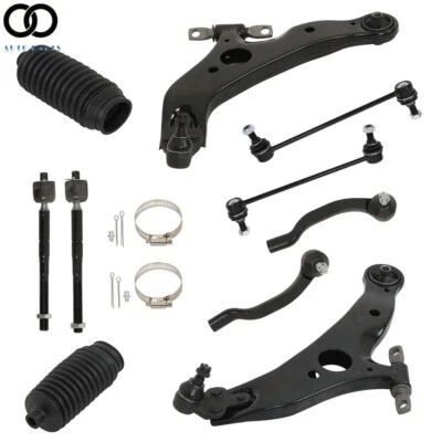 For 2004-2010 Toyota Sienna Front Lower Control Arm Ball Joint Sway Bar Tie Rod - Image 1 of 4