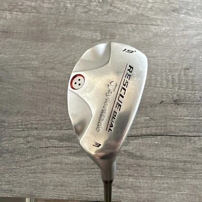 TaylorMade Rescue Dual 19° Híbrido 3 Hierro Fábrica 65 Ultralite Grafito Rígido Foto 1 de 4